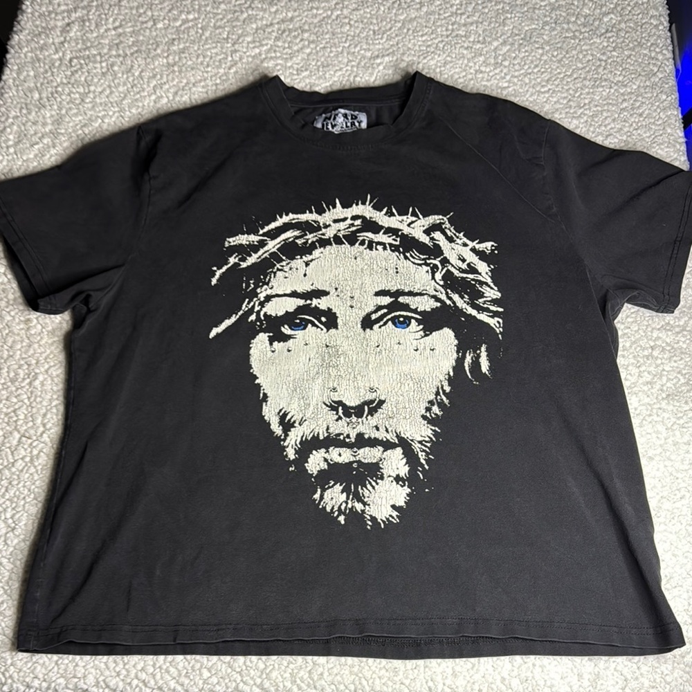 Hard Jewelry Men's Black Graphic Tee